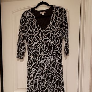 Beautiful dark navy blue maxi dress.